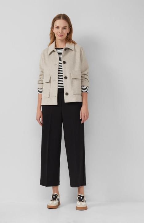 Produktbild S.Oliver Hose Strukturierte Culotte mit Elastikbund (34)