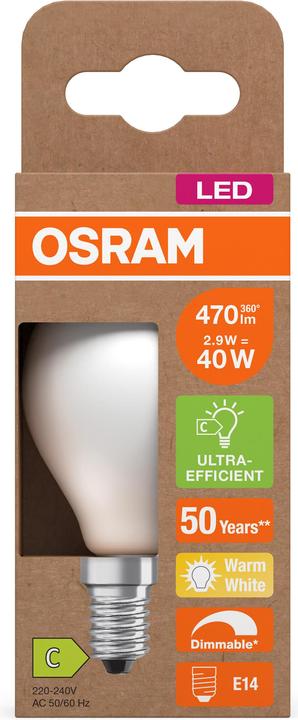Actual product image Osram LED Classic (E14, 2.90 W, 470 lm, 6 x, C)