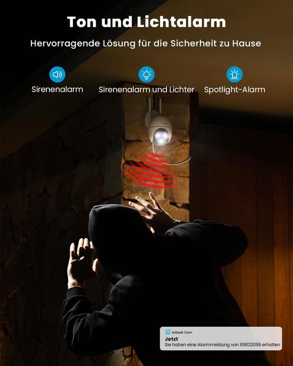 Produktbild IeGeek Überwachungskamera