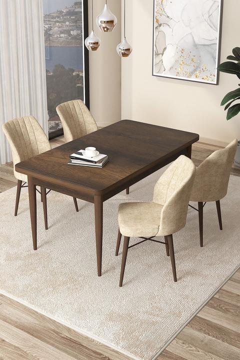 Actual product image Hanah Home Arp Dining TableChairs Set