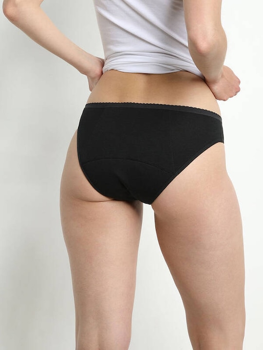 Immagine prodotto DIM Slip Lace Strong Nero con dettaglio in rete (XL)