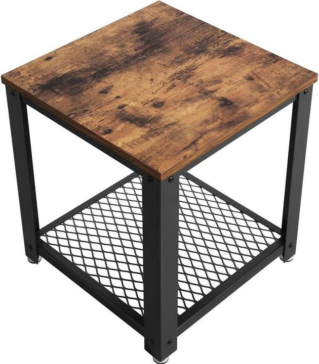Immagine prodotto Vasagle Tavolino marrone, nero 40,0 x 40,0 x 50,0 cm (45 x 55 cm)