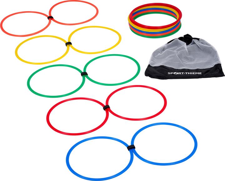 Immagine prodotto Sport-Thieme Set di cerchi di coordinazione Velcro
