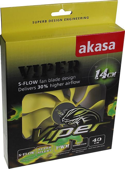 Produktbild Akasa Viper PWM Lüfter (140 mm, 1x)