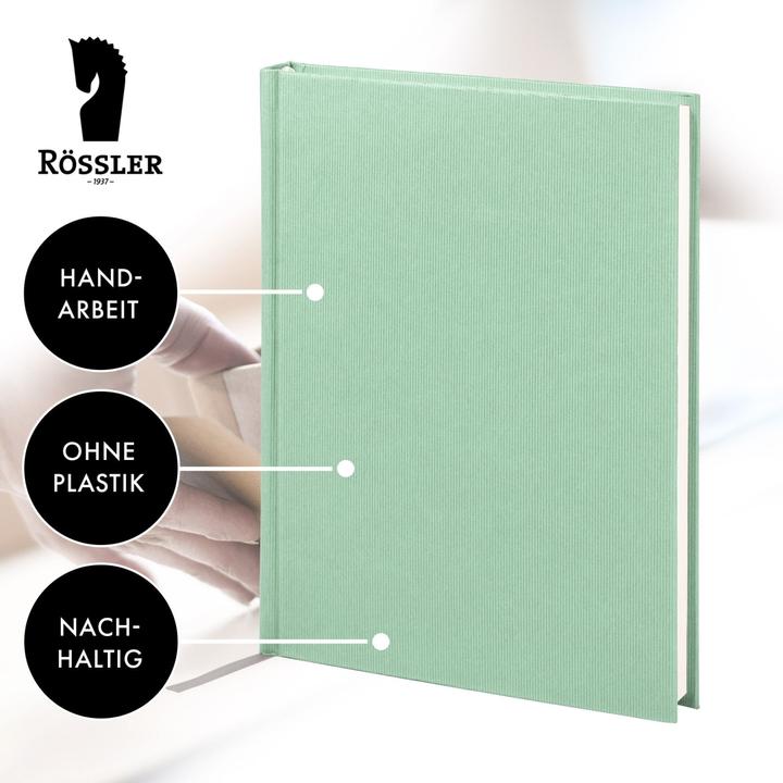 Produktbild Rössler Buchgebunden, A5 (A5, Gepunktet)