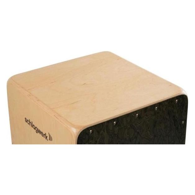 Schlagwerk Cp-4007 Cajon La Peru Wurzel Holz (Perkussion), Perkussion, Schwarz