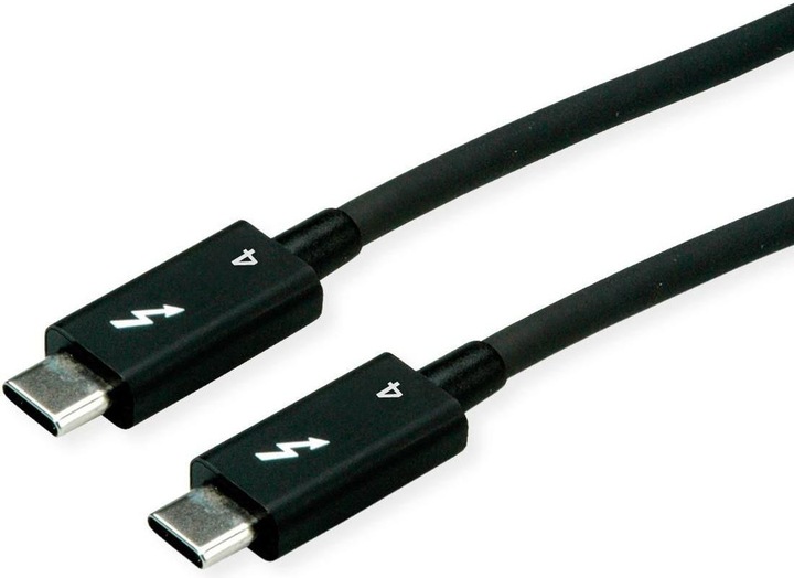 Produktbild Roline Thunderbolt 4 Kabel, C-C, 40G 100W, 8K30, aktiv, 2m (2 m, USB 3.2 Gen 1)