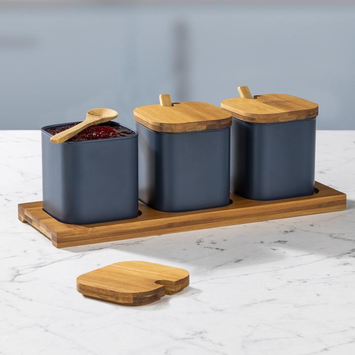 Produktbild Childhome Serviergl.Glas m.Bambus-Holzst