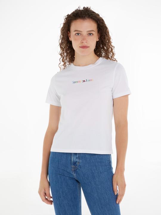 Actual product image Tommy Hilfiger Tjw Reg Colour Serif Linear Ladies T-Shirt (XS)