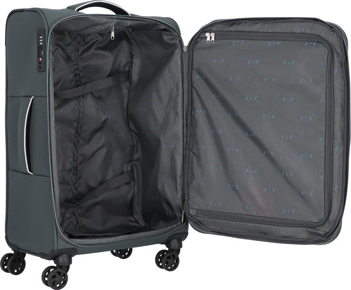 Actual product image D&N Travel Line 9204 4 wheel suitcase set 3 pieces (202 l)