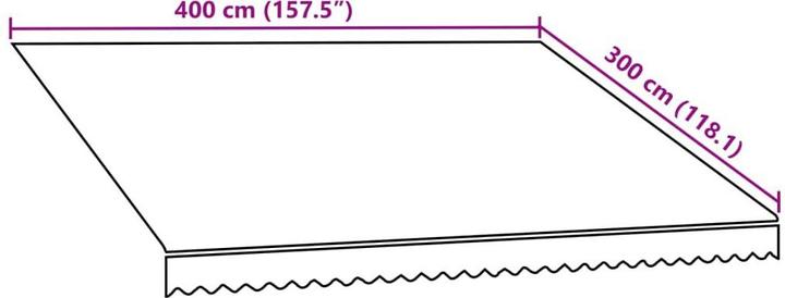 Immagine prodotto vidaXL Lybed (400 x 300 cm)