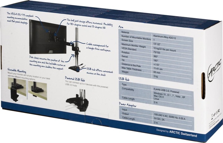 Actual product image Arctic Z1 Per gene 3 (Table, 38")