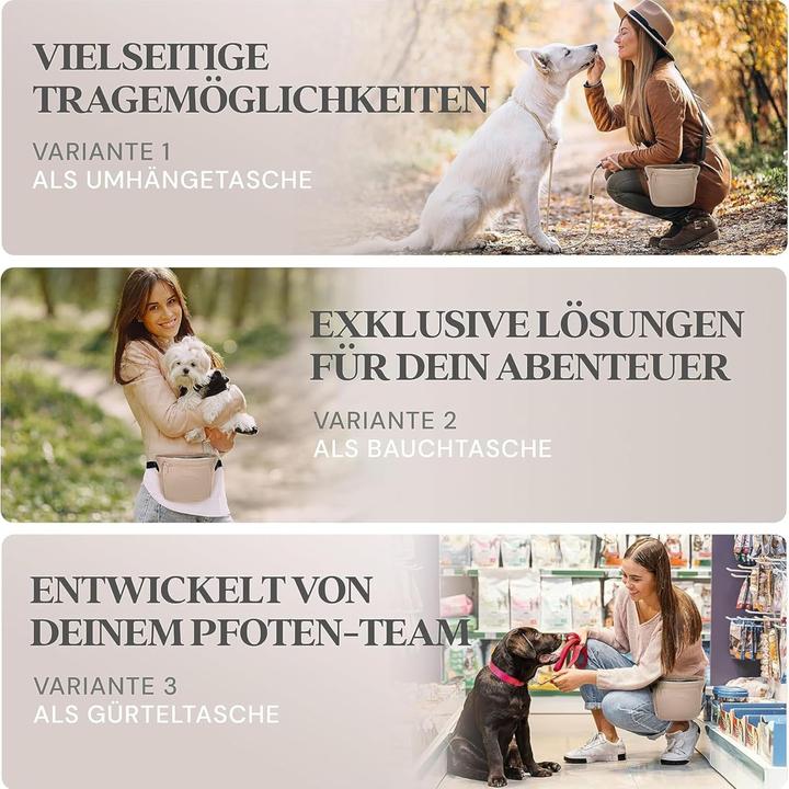 Immagine prodotto Heimatpfoten Leckerlitasche mit Magnetverschluss (Destrezza)