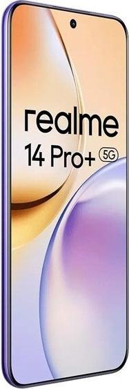 Produktbild realme Smartfon 14 Pro+ 5G 12/512GB Nebula Purple (512 GB, Nebula Purple, 6.83", Dual SIM, 5G)