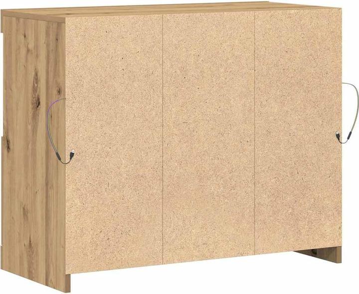 Image du produit vidaXL LED-Sideboard (37 x 37 x 66.50 cm)