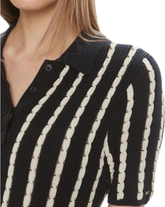 Immagine prodotto Tommy Hilfiger Zopfmuster- und Polokleid (XS)