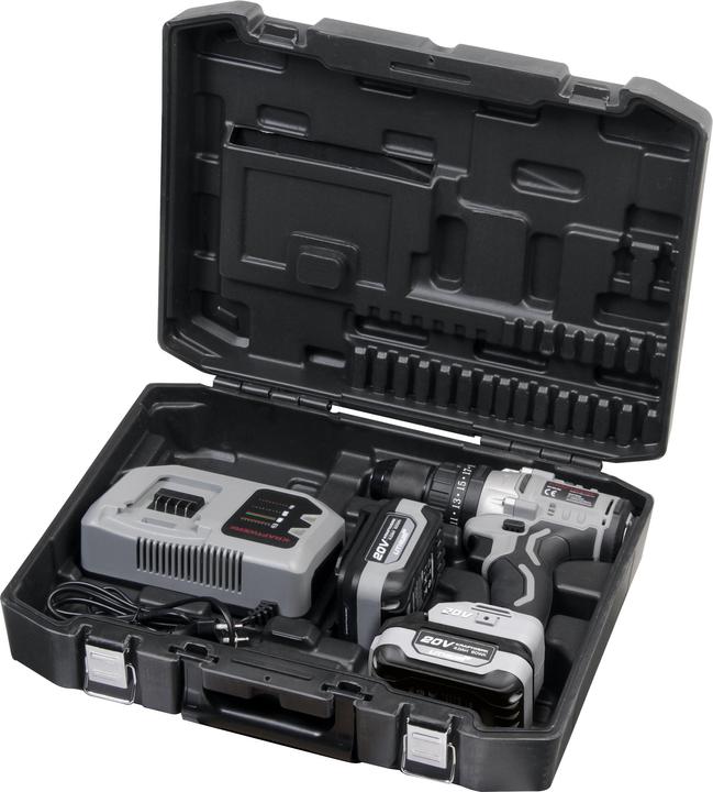Actual product image Kraftwerk Battery-powered impact drill incl. batteries (Rechargeable battery operated)