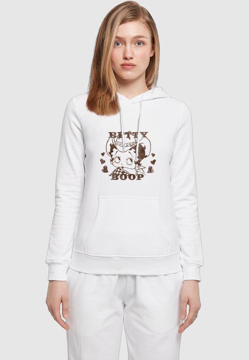 Produktbild Merchcode Ladies Betty Boop - Cowgirl Basic Hoody - 192033 (XL)