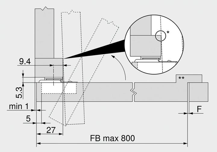 Actual product image Blum Pot band