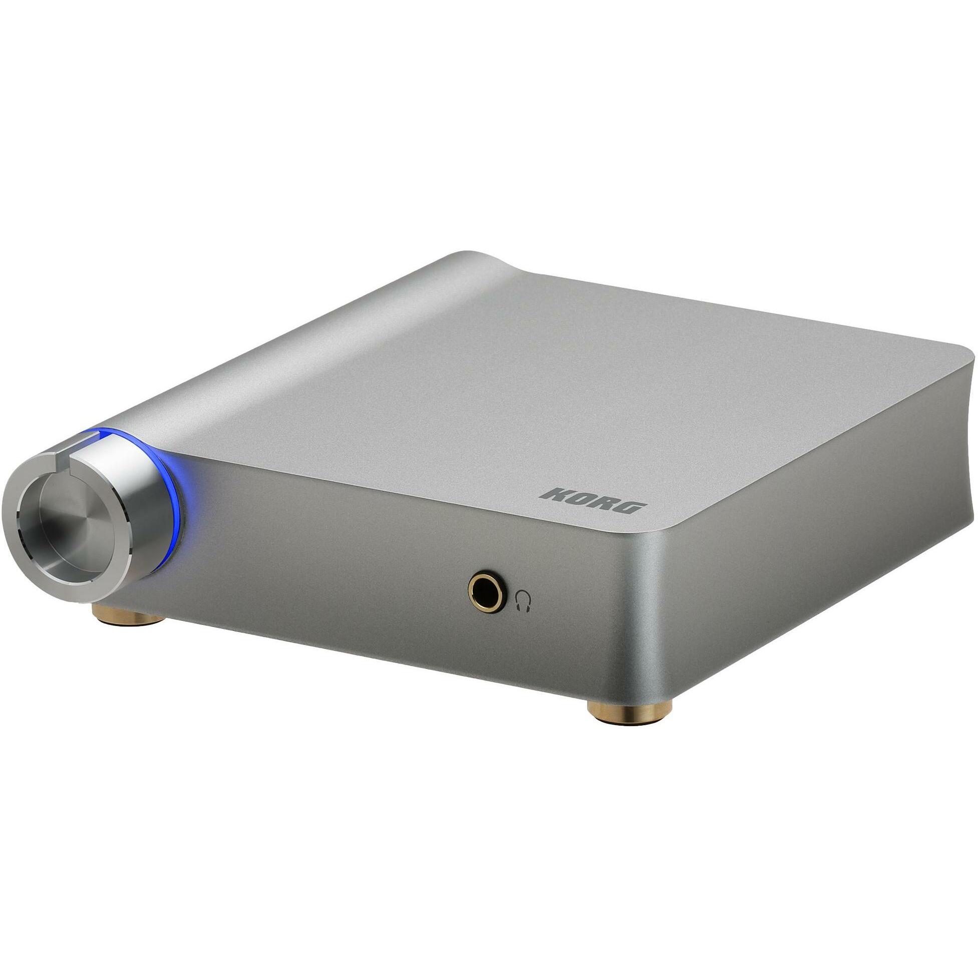 Korg Ds-Dac-10r (USB-DAC), Amplificatore per cuffie, Argento