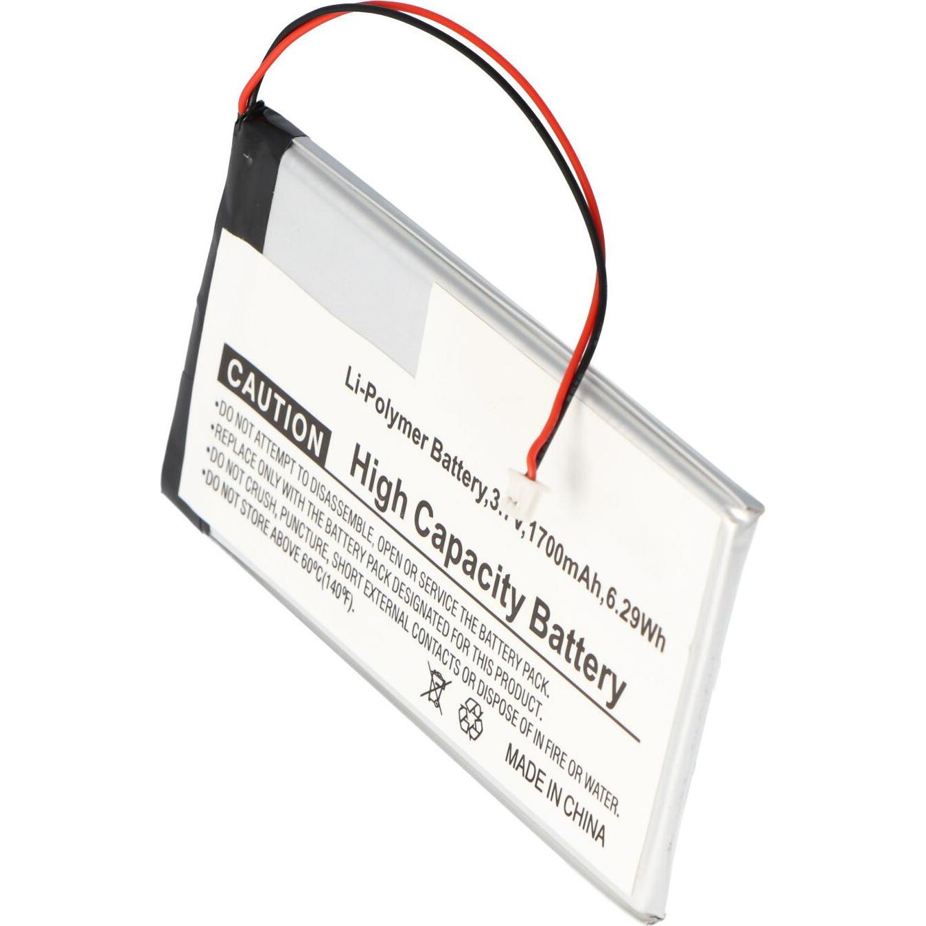 XCell Akku passend für Iriver H110, H120, H320, H340, I600 1700mAh, MP3 + Media-Player Zubehör