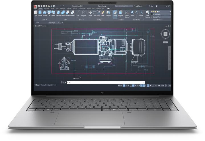 Actual product image HP ZBook 8 G1i (16", 1000 GB, 64 GB, CH, Intel Core Ultra 9 285H)