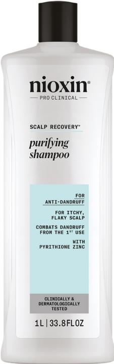 Actual product image Nioxin Scalp Recovery Anti-Dandruff Shampoo For Dry And Itchy Scalp 1000ml (1000 ml, Liquid shampoo)