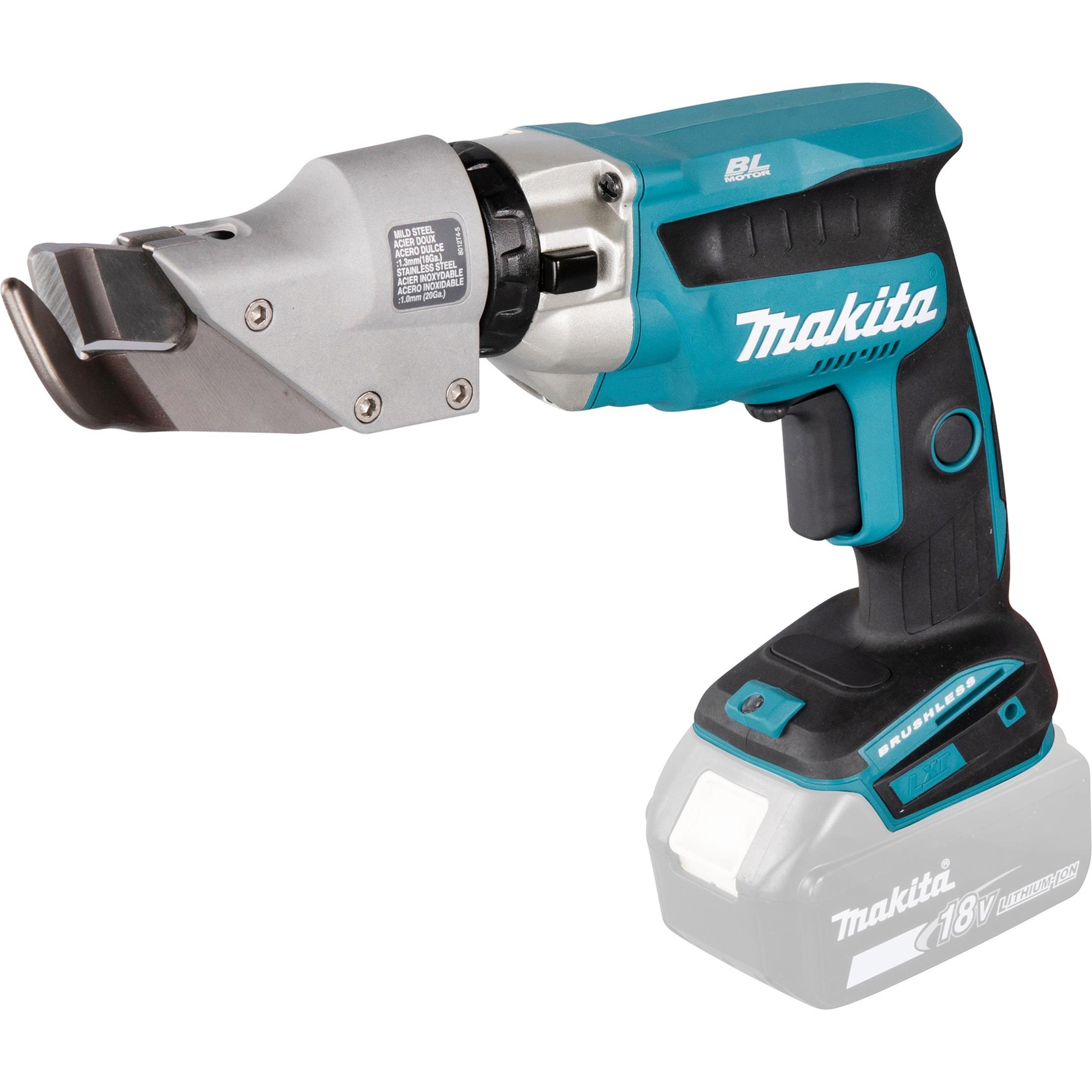Makita, Elektroblechschere, DJS131Z Blechschere Doppelbackenschere - Formenschnitt
