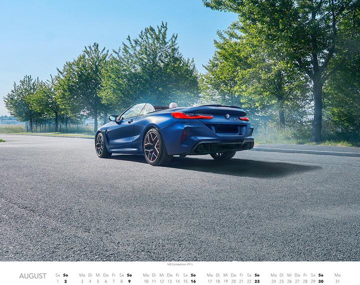 Produktbild Stein:Faszination BMW M Kalender 2026 (59,5 x 48 cm)