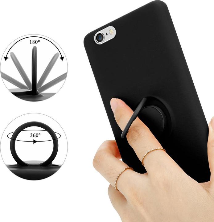 Image du produit Cadorabo TPU Liquid Ring Silicone Case Cover (Apple iPhone 6 Plus)