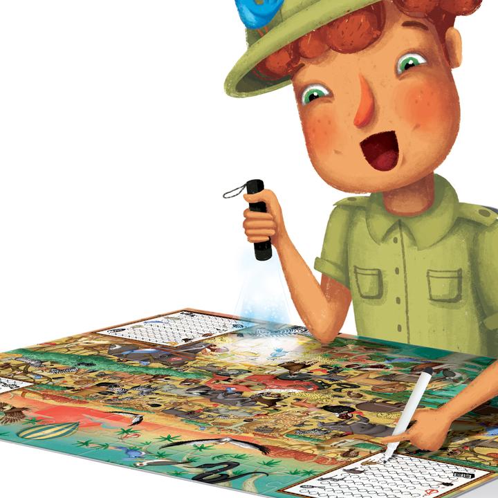 Immagine prodotto Esplora il puzzle di Safari (70 pezzi)