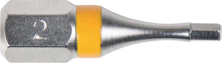 KS Tools 1/4" Embouts six pans intérieurs TORSIONpower, 25 mm, 1,5 mm (Rond à six pans creux avec goupille de sécurité (TR))