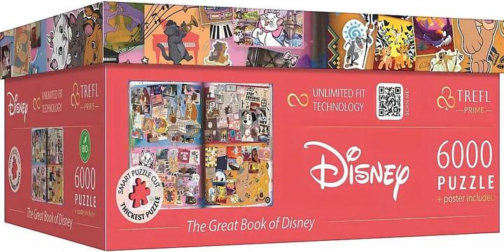 Productafbeelding Trefl The Great Book of Disney (6000 onderdelen)
