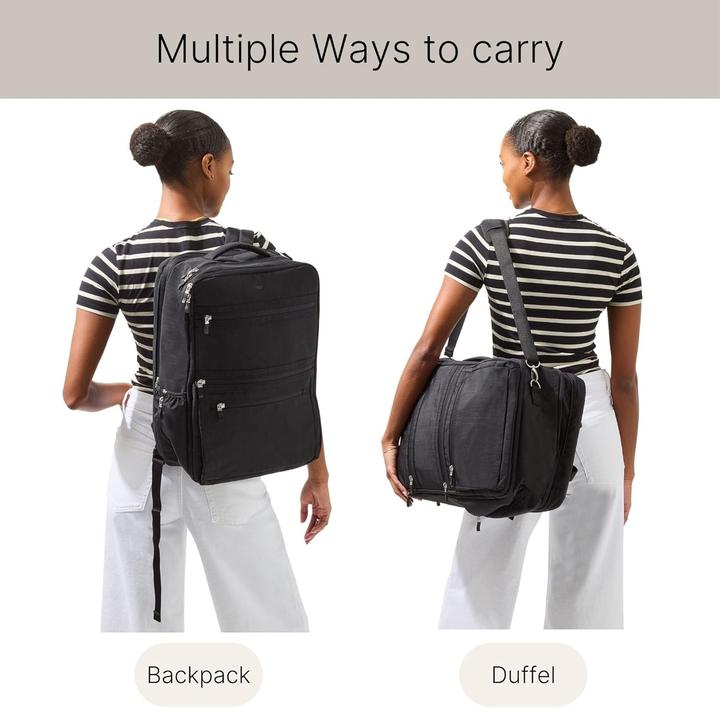 Actual product image Baggallini Modern Convertible Travel Backpack