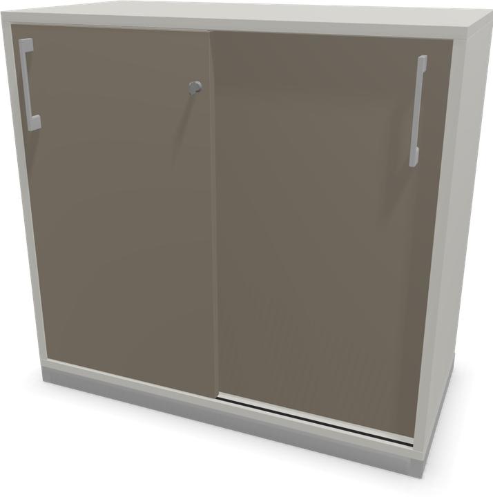 Actual product image Narbutas Choice sliding door cabinet (80 x 40 x 76 cm)