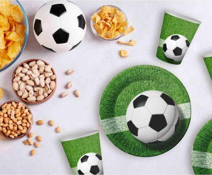 Produktbild GoDan Pappteller Fussball 18cm 6St (6 x)