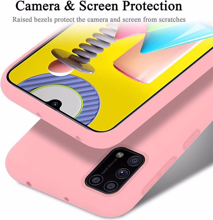 Produktbild Cadorabo TPU Liquid Silicone Case Cover (Samsung Galaxy M31)