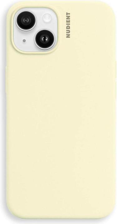 Produktbild Nudient Back Cover Base Case iPhone 14 Pale Yellow (Apple iPhone 14)