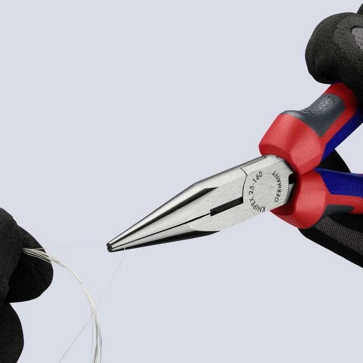 Produktbild Knipex Flachrundzange mit Schneide (160 mm)