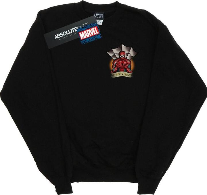 Produktbild SpiderMan Tattoo Breast Print Sweatshirt (5XL)