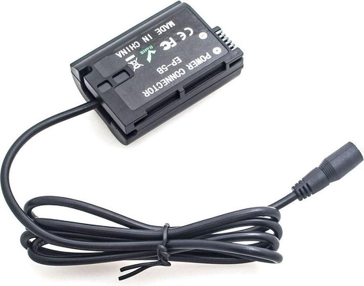 Actual product image Caruba Nikon EN EL15 full decoding dummy battery (straight cable) (Camera battery)