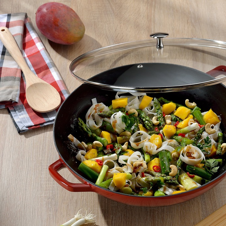 Immagine prodotto Kela Wok Calido (36 cm, Wok, Ghisa)