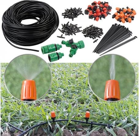 Actual product image Royal Gardineer 136 Piece Sprinkler Plant Watering Kit (Drip irrigation set)