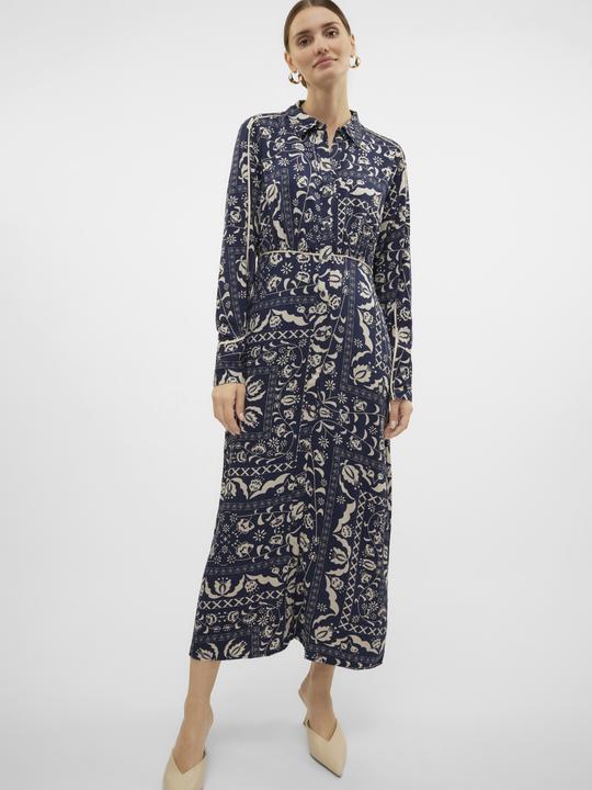 Produktbild Vero Moda VMGIDDE Langes Kleid Hemdblusenkleid (XS)