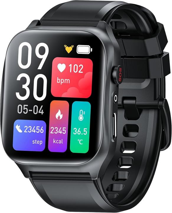 Immagine prodotto Funke Orologio da polso per anziani con SOS, GPS, monitoraggio salute e controllo remoto (39 mm, 4G)