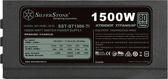 Produktbild Silverstone Sst-St1500-Ti (1500 W)
