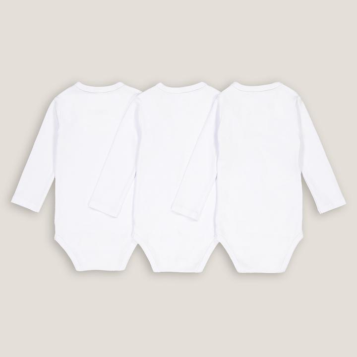 Produktbild La Redoute Collections 3er-Pack Erstlings-Bodys (74)