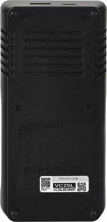 Actual product image Xtar VC2SL Batterieladegerät für Batterien Li-Ion / Ni-MH / Ni-CD 18650 (1 pcs., A, AA, AAA, AAAA, C, D, Chargers without battery)