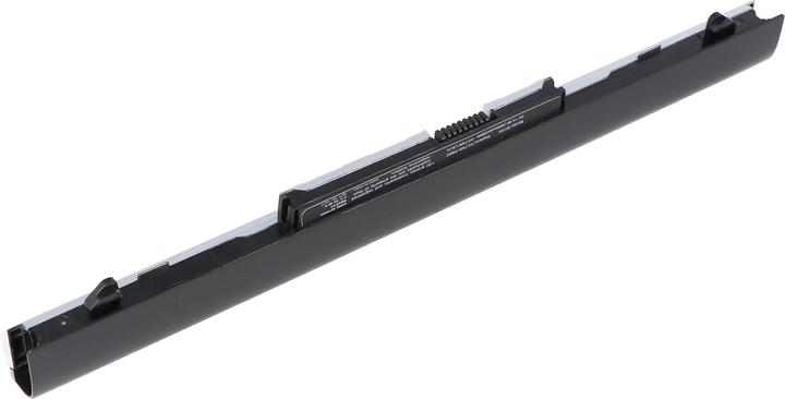 Actual product image AccuCell Akku passend für HP ProBook 430 G3 Series RO04, Li-Ion, 14,8V, 2600mAh, 38,5Wh, black and silver (2600 mAh)