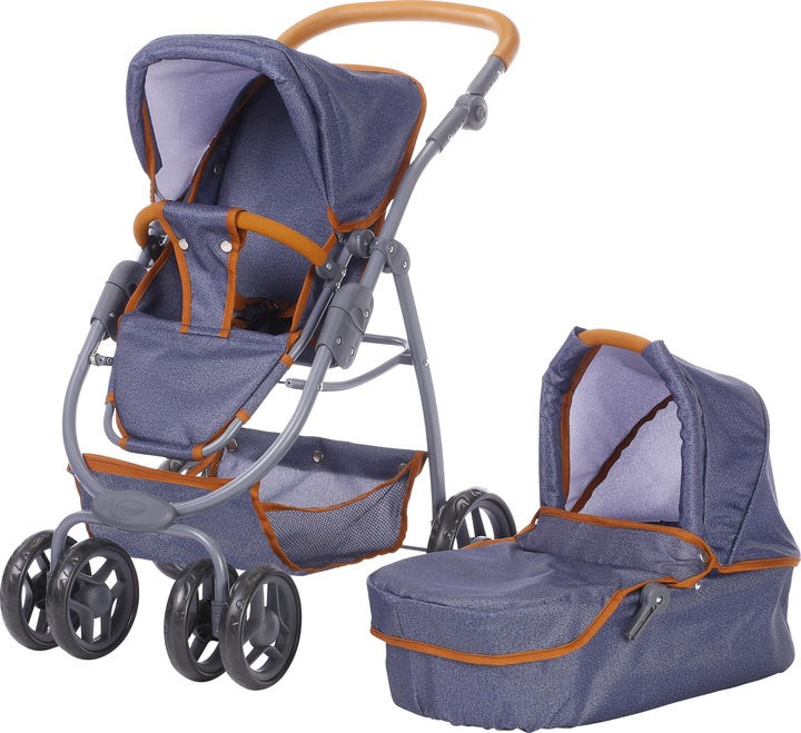 Knorrtoys Puppenwagen Coco - dark blue